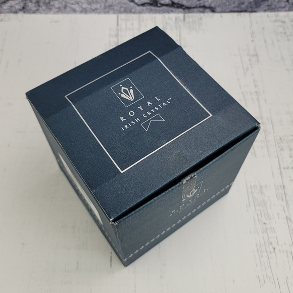 Vtg Crystal Candleholder With Metal Stand - Picture 15 of 16